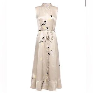 Equipment Clevete Button Front Silk Dress Size 10
Silverlin Sleeveless Midi